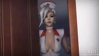 Mercy animation surprised and fucked #2