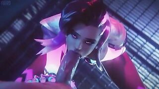 Sombra Sucking the Tip #3