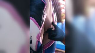 Playing with Dva's tight pussy #1