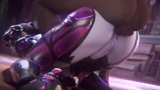 Widowmaker's anal pounding №2 #4